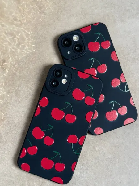 Voguevista Чехол на iPhone 13 матовый вишневый