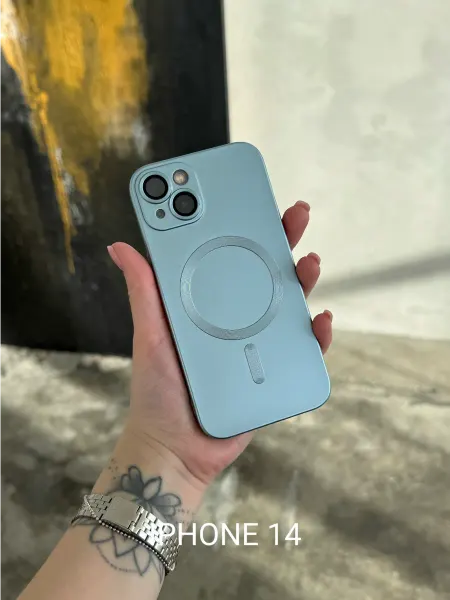 UPGRAADEE Силиконовый чехол для iPhone 14 с MagSafe