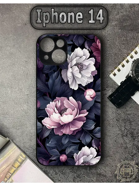 TypoPrint Чехол на iPhone 14 с принтом Цветы