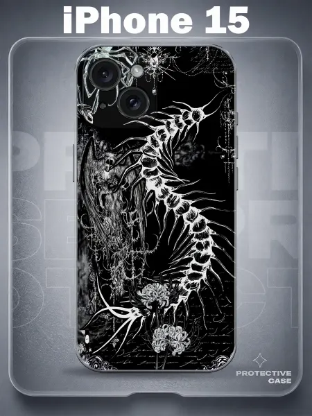 MeowCase Чехол на iPhone 15 с принтом у2к