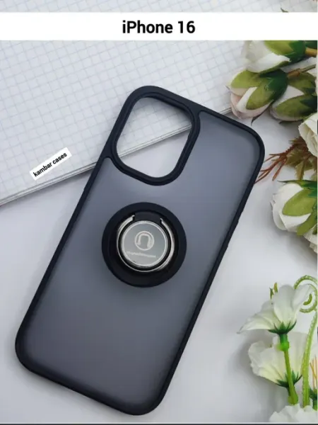 Kambar cases Чехол на телефон iPhone 16 с магнитным кольцом