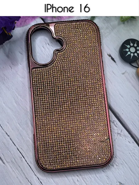SALMAN COVERS Чехол на iphone 16 стразы с каинями