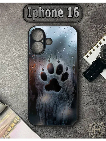 TypoPrint Чехол на iPhone 16 с принтом След