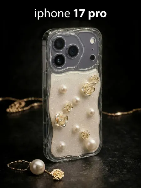 РИНОФОН Чехол с розами на Apple iPhone 17 Pro