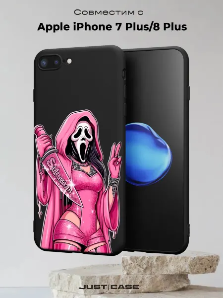 Принт-бутик Чехол на iPhone 7 plus и 8 plus с принтом Крик