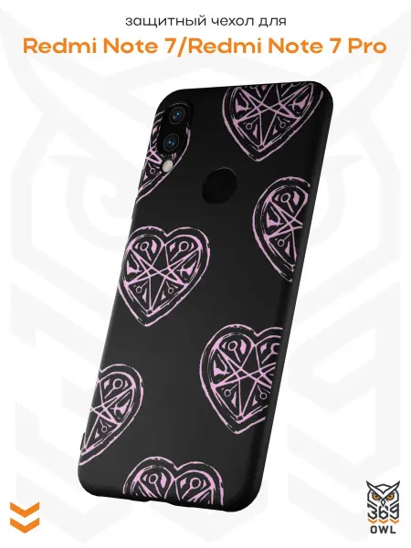 OWL369 Чехол на Xiaomi Redmi Note 7 с принтом Япония