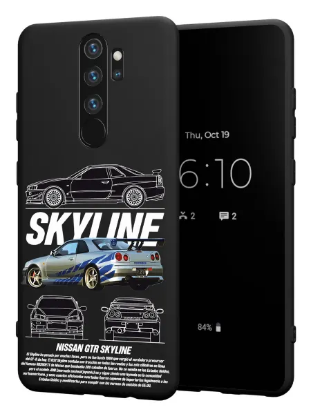 FACTORIA Чехол на Xiaomi Redmi Note 8 Pro с принтом Nissan