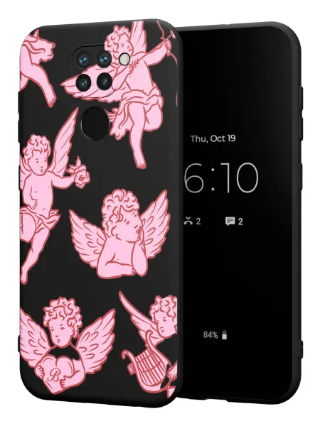 PBl store Чехол на Xiaomi Redmi Note 9 с милым принтом для девочек