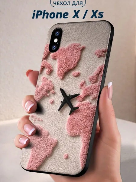 Infinity pick Чехол на iPhone X Xs с принтом Карта
