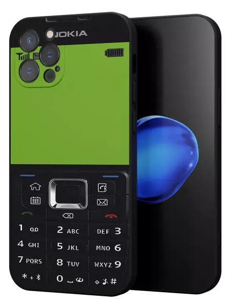 PBl store Чехол на iPhone 12 Pro Max с принтом Nokia