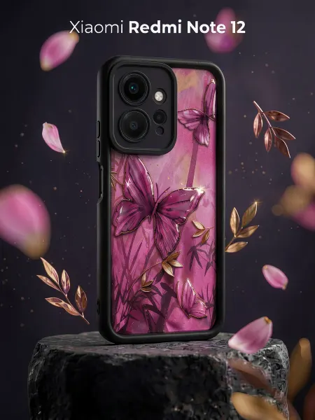 РИНОФОН Чехол на Xiaomi Redmi Note 12 с высокими бортами