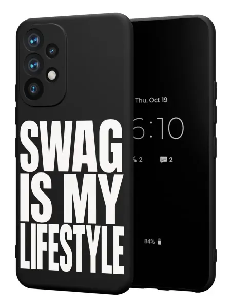PBl store Чехол на Samsung A53 5G с принтом Swag my life