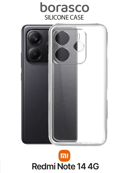 BORASCO Чехол на Redmi Note 14 4G Silicone Case