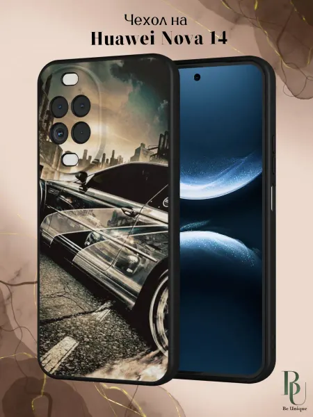 Be Unique Чехол на Huawei Nova 14 с принтом BMW