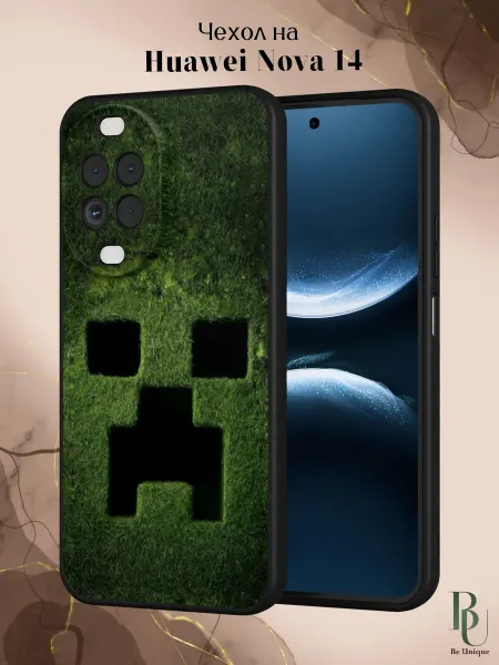 Be Unique Чехол на Huawei Nova 14 с принтом Крипер