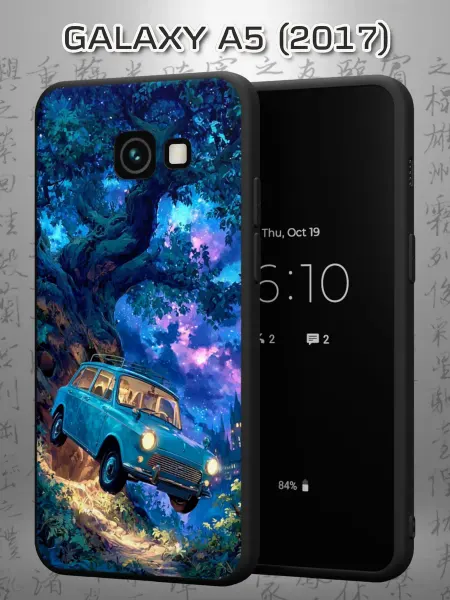 Case Маркет Чехол на Samsung A5 2017 с принтом Ford Anglia