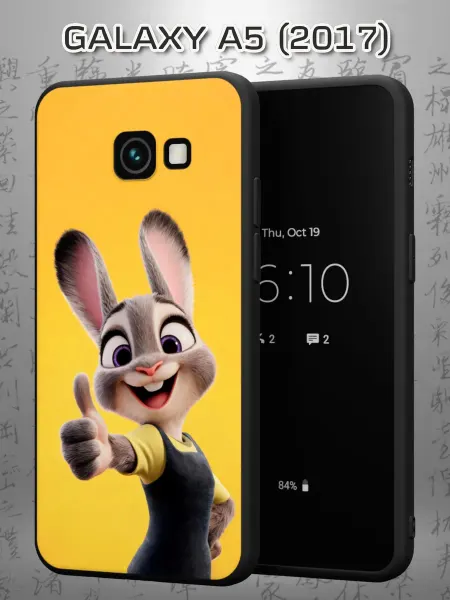 Case Маркет Чехол на Samsung A5 2017 с принтом Джуди Хопс
