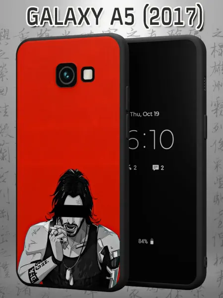 Case Маркет Чехол на Samsung A5 2017 с принтом Персонаж Ви