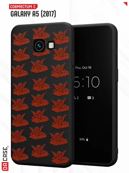 Samsung Чехол на A5 2017 с принтом Ангелочек