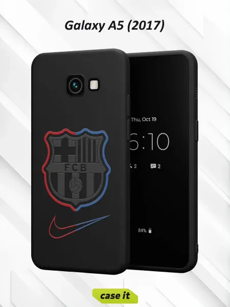 Case it Чехол на Samsung A5 2017с принтом FC Barcelona