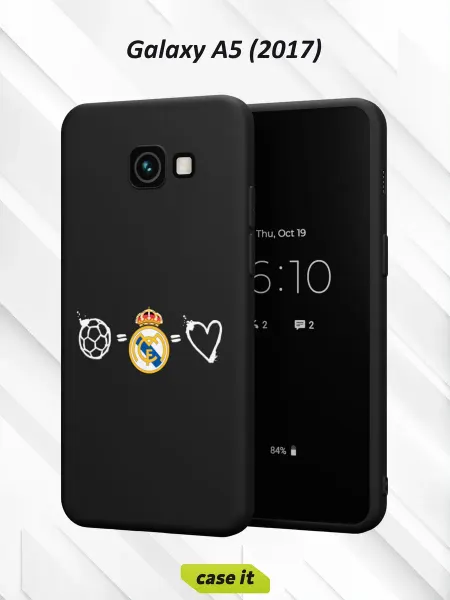 Case it Чехол на Samsung A5 2017с принтом ФК FCB
