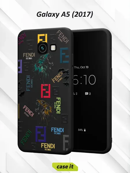 Case it Чехол на Samsung A5 2017с принтом Fendi