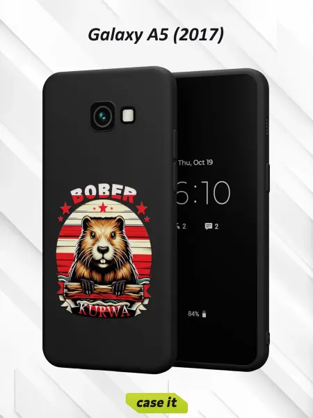 Case it Чехол на Samsung A5 2017с принтом Бобер