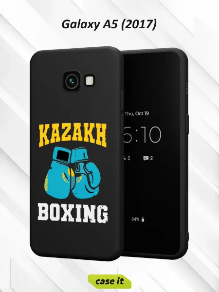 Case it Чехол на Samsung A5 2017с принтом Казахстан бокс