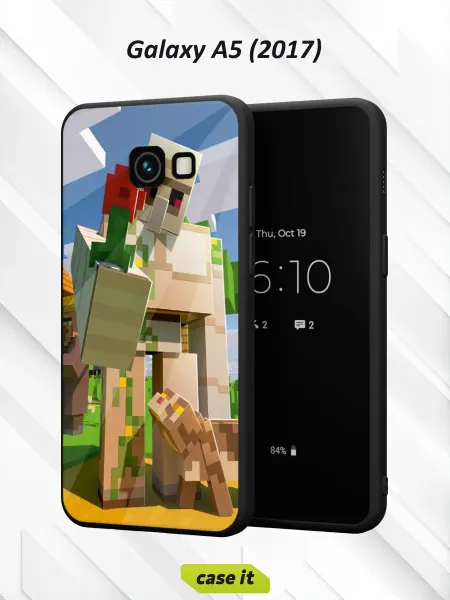 Case it Чехол на Samsung A5 2017с принтом Железный голем