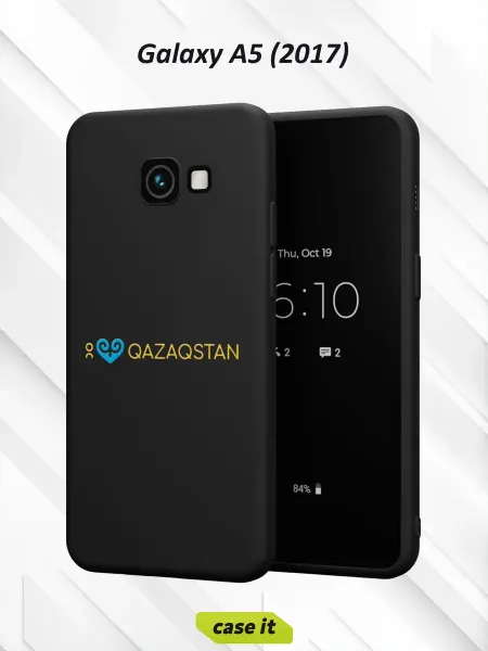 Case it Чехол на Samsung A5 2017с принтом Я люблю Казахстан
