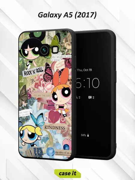 Case it Чехол на Samsung A5 2017с принтом Суперкрошки