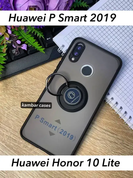 Kambar cases Чхол на телефон Huawei P Smart 2019 с кольцом