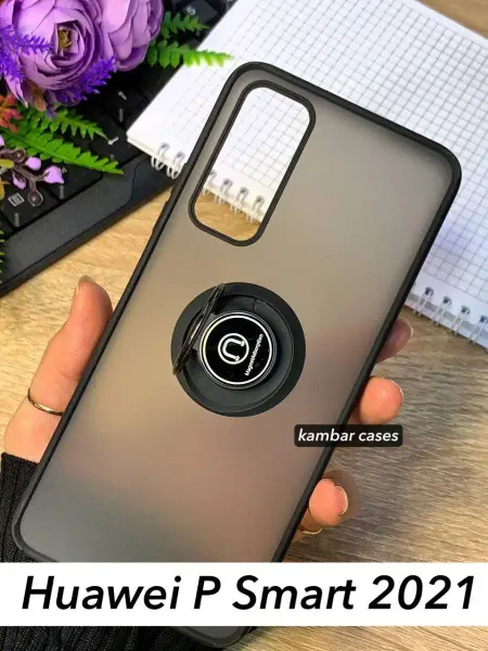 Kambar cases Чехол на телефон Huawei P Smart 2021 с кольцом