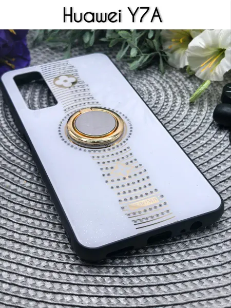 SALMAN COVERS Чехол на Huawei P SMART 2021 со стразами блестящий