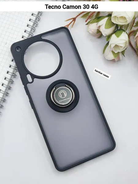 Kambar cases Чехол на телефон TECNO CAMON 30 4Gс магнитным кольцом
