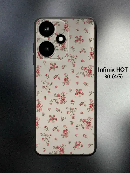 ABX-case Чехол на Infinix HOT 30 с цветочками