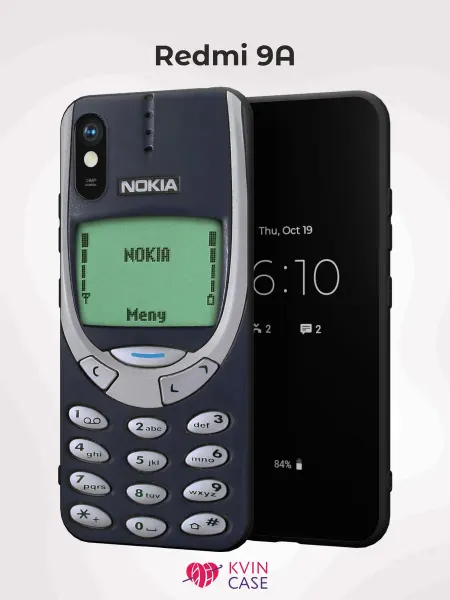 Чехол на Redmi 9A с принтом Телефон Nokia