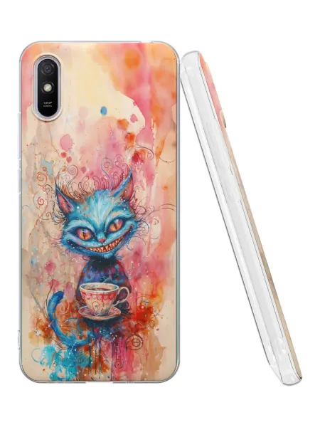 QuestCase Чехол на Xiaomi Redmi 9A с принтом Алиса