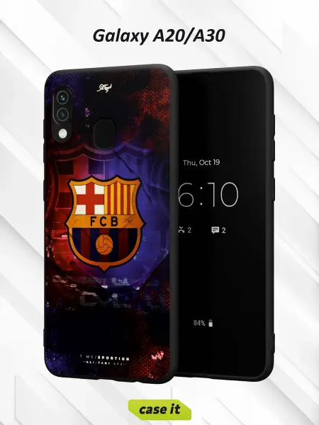 Case it Чехол на Samsung A30 и A20с принтом ФК FCB