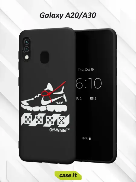 Case it Чехол на Samsung A30 и A20с принтом Nike