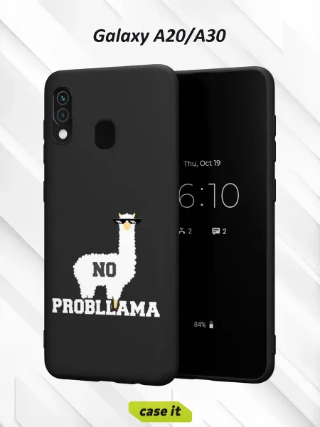 Case it Чехол на Samsung A30 и A20с принтом Probllama