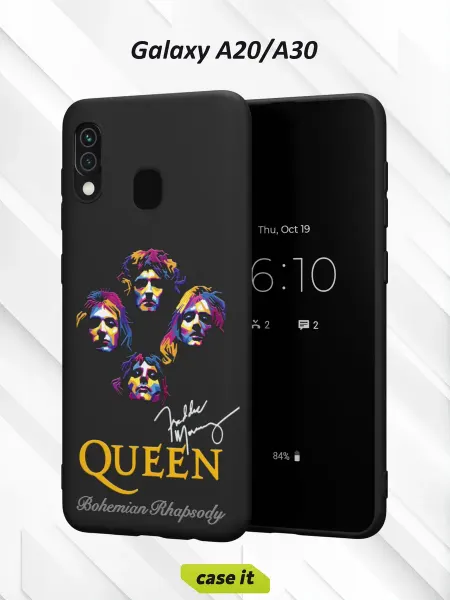 Case it Чехол на Samsung A30 и A20с принтом Queen