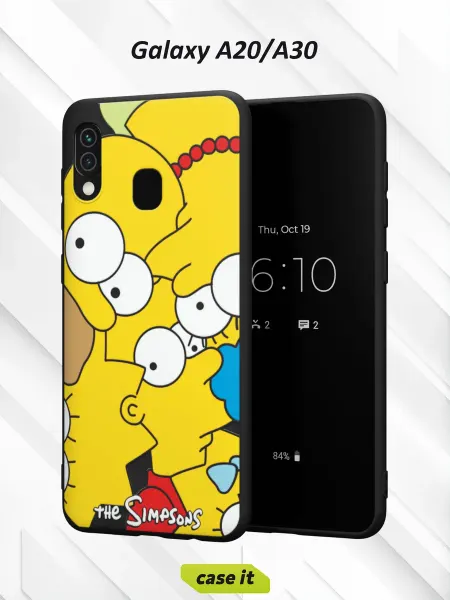 Case it Чехол на Samsung A30 и A20с принтом The Simpsons
