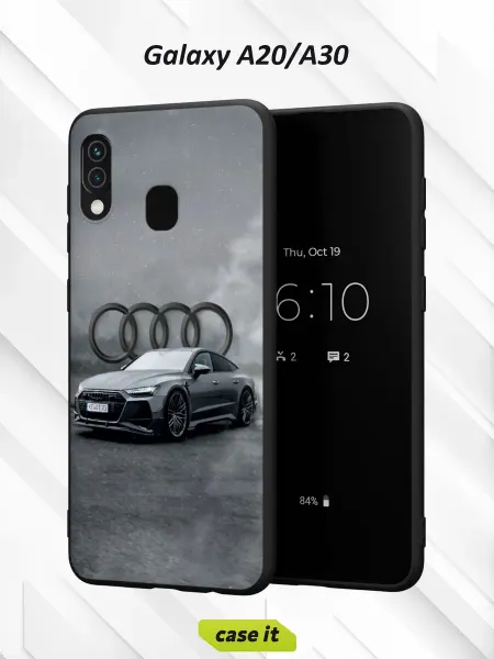 Case it Чехол на Samsung A30 и A20с принтом Ауди