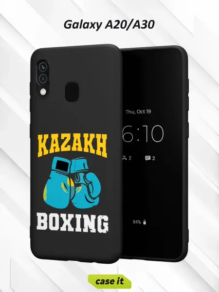 Case it Чехол на Samsung A30 и A20с принтом Казахстан бокс