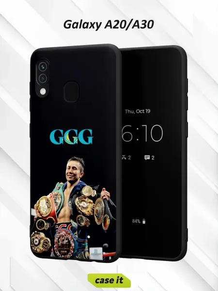 Case it Чехол на Samsung A30 и A20с принтом Борец