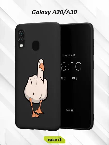 Case it Чехол на Samsung A30 и A20с принтом Гусь