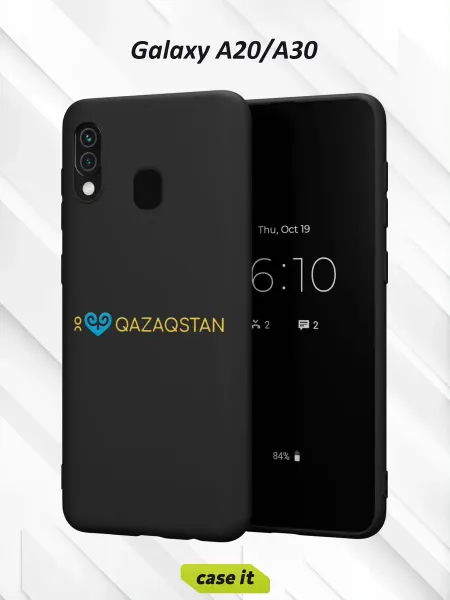 Case it Чехол на Samsung A30 и A20с принтом Я люблю Казахстан