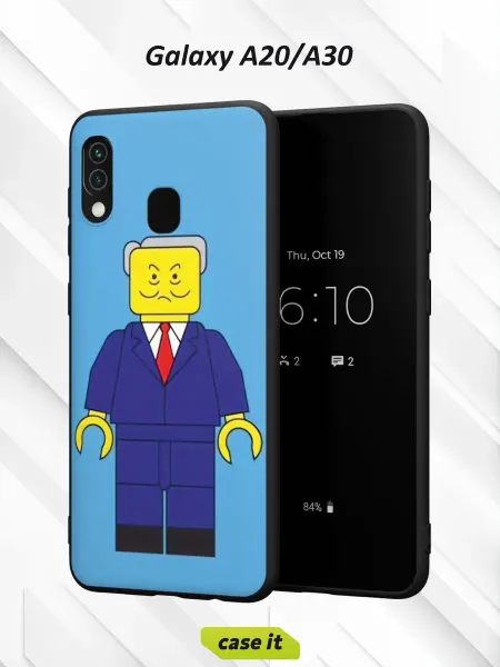 Case it Чехол на Samsung A30 и A20с принтом Лего