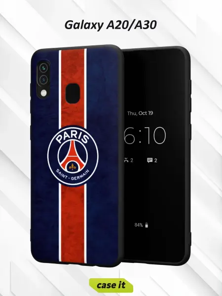 Case it Чехол на Samsung A30 и A20с принтом ПСЖ